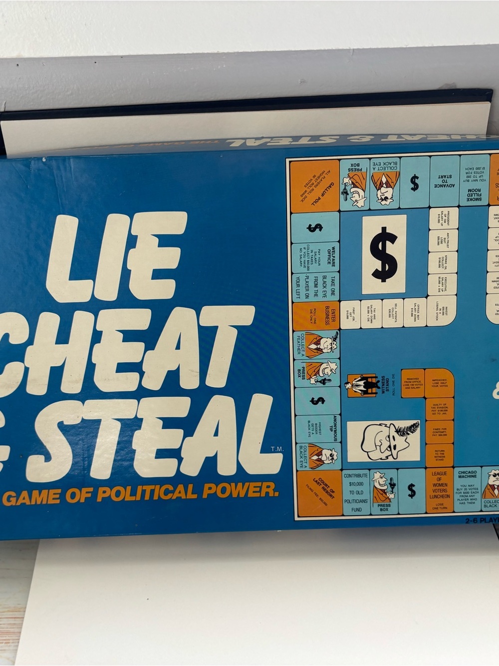 Lie Cheat & Steal Board Game 1976